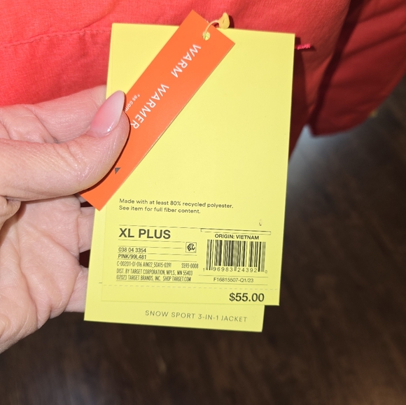 All in Motion 3 in 1 snow/sports jacket - Picture 5 of 12